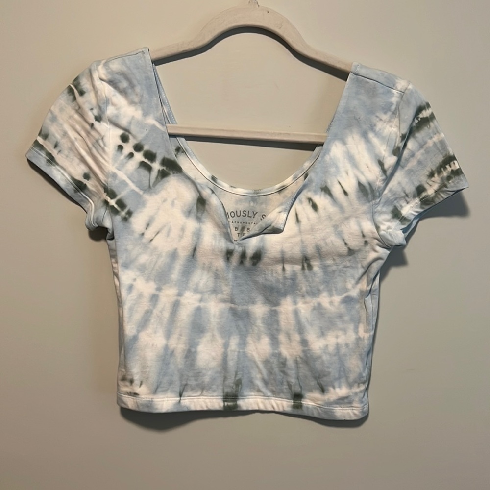 Tie dye crop top